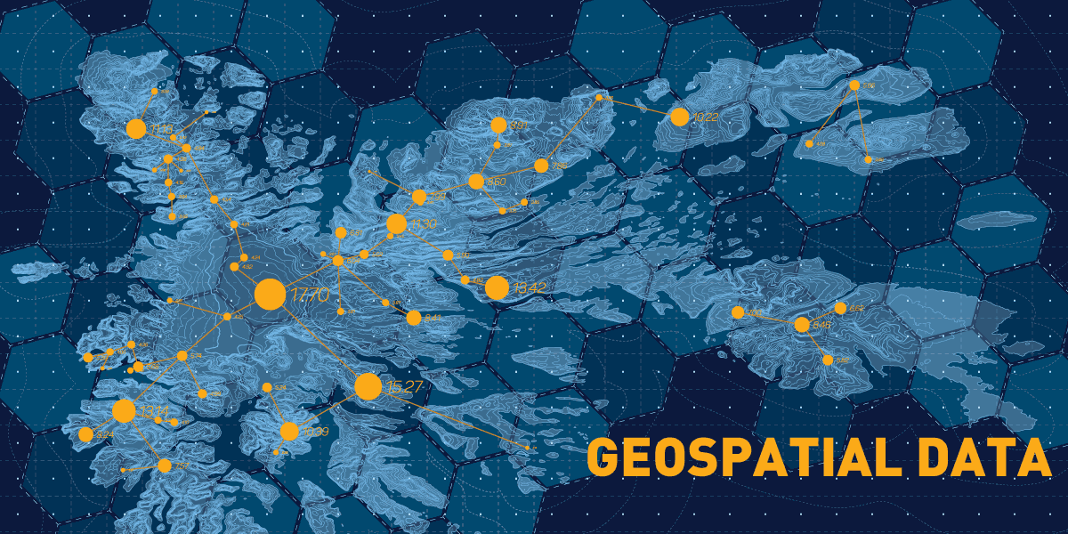 Geospatial data offers a distinct perspective by highlighting spatial relationships and characteristics of our planet.